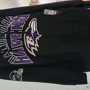 Extra Large Ravens Hooded Jacket.